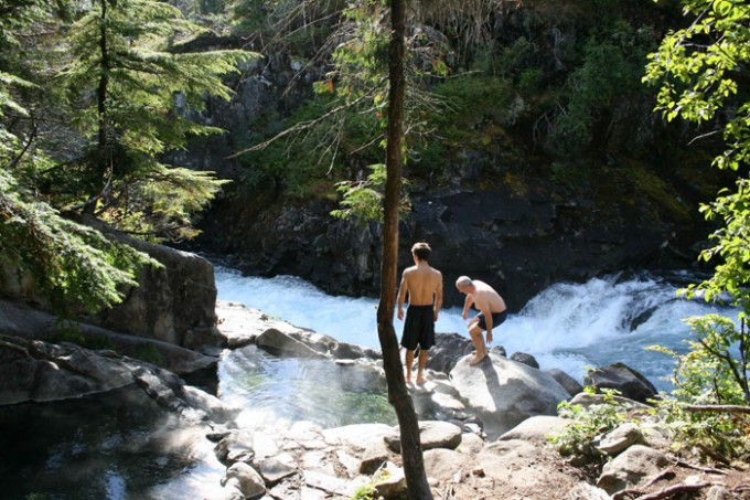 Hot springs Hot springs