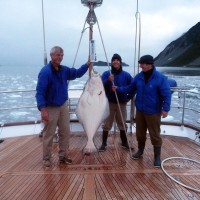110 lb Halibut