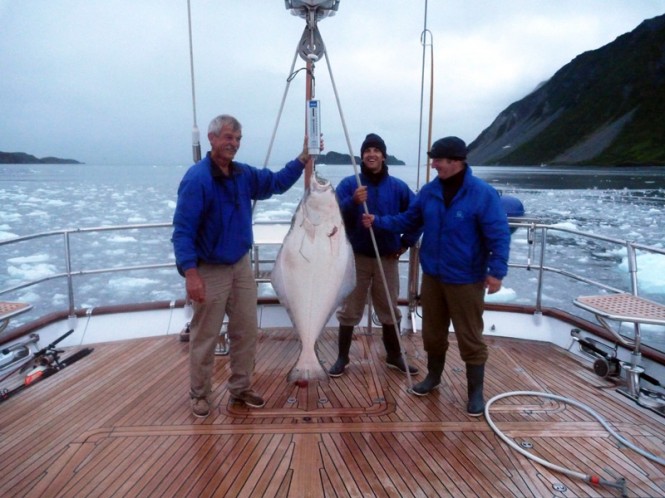 110 lb Halibut