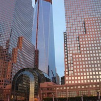 Freedom Tower from North Cove Marina